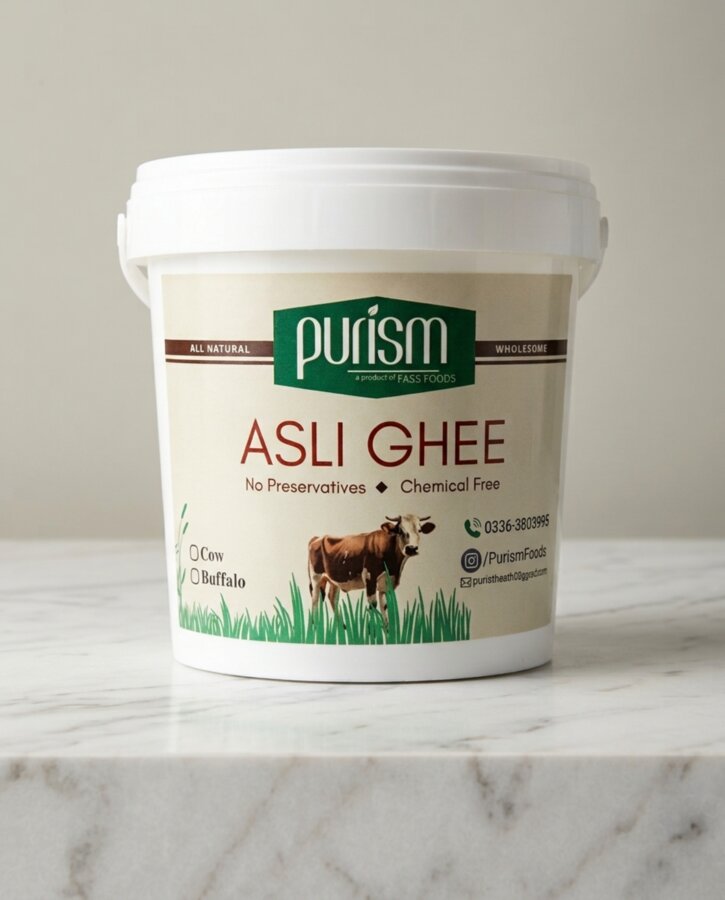Tub of Purism Asli Ghee