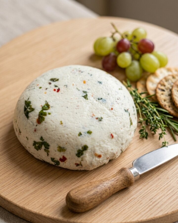 Purism Mexican cheese loaf studded with herbs and chilli flakes